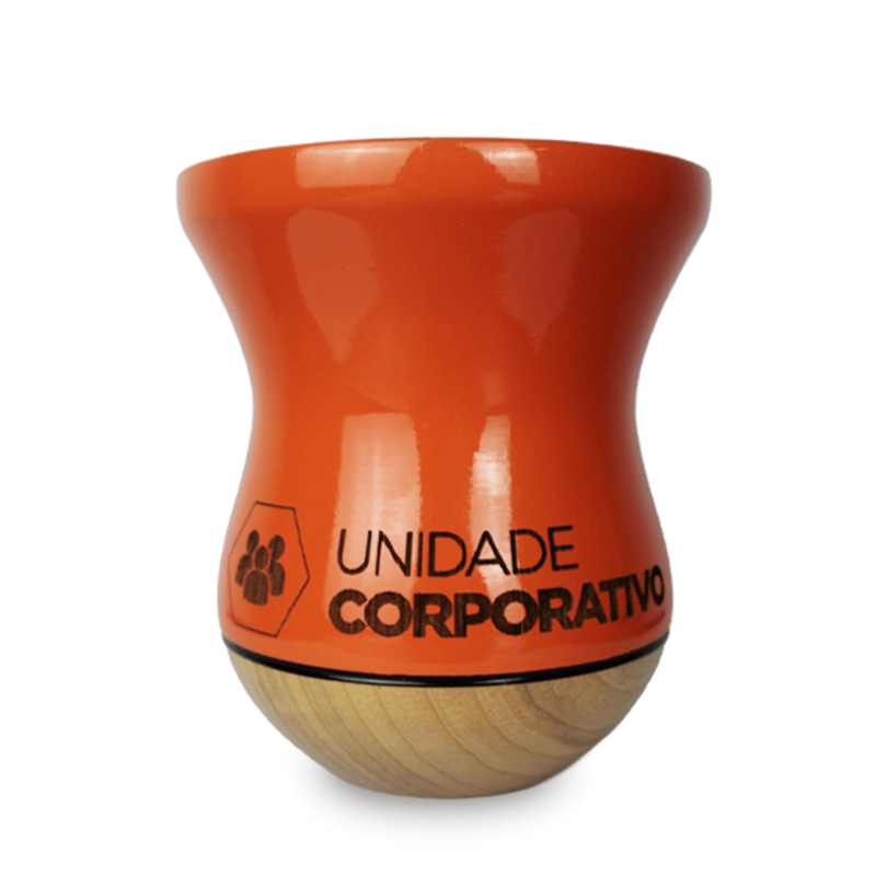 Cuia Cor: Laranja; Unidade: Corporativo