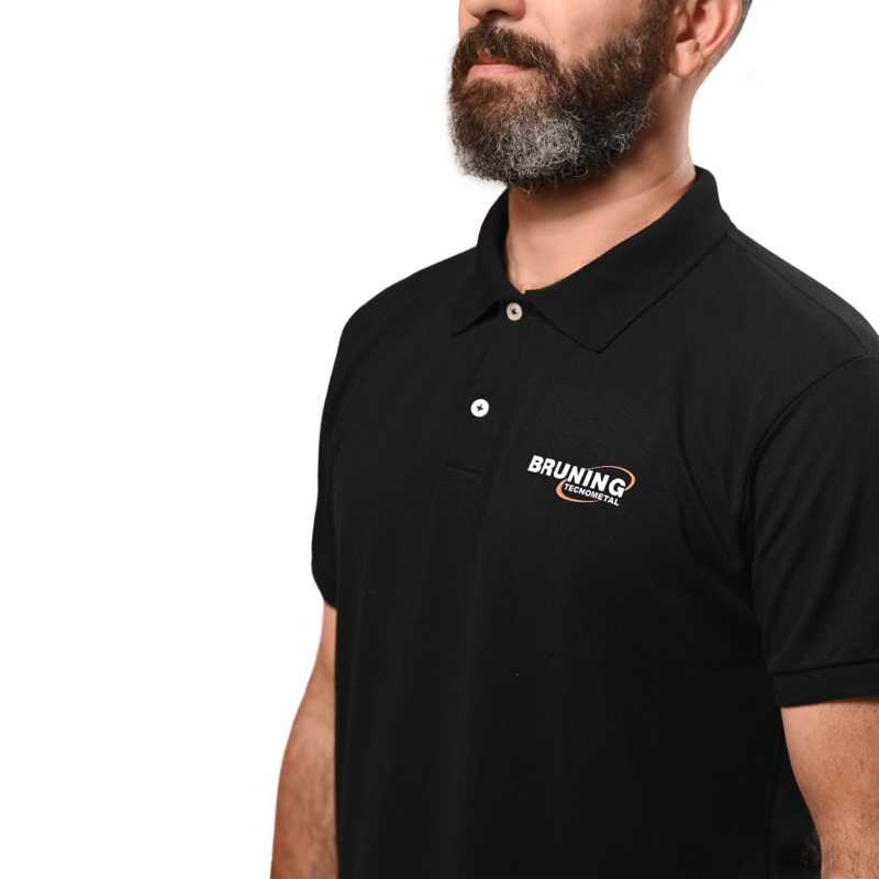 Camiseta Polo Masculina Preta