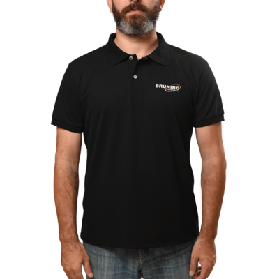 Camiseta Polo Masculina Preta