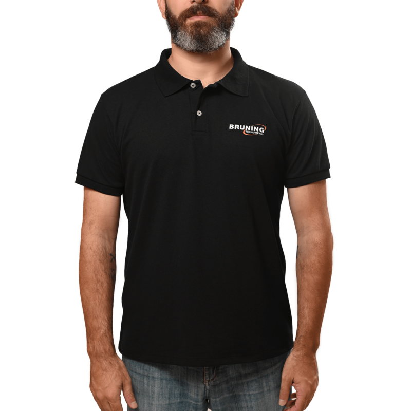 Camiseta Polo Masculina Preta
