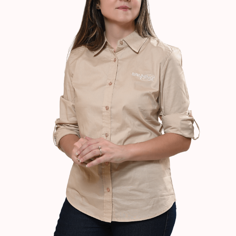 Camisa Feminina cor: Areia
