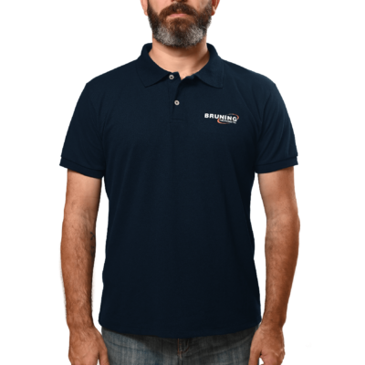 Camiseta Polo Masculina Azul Marinho